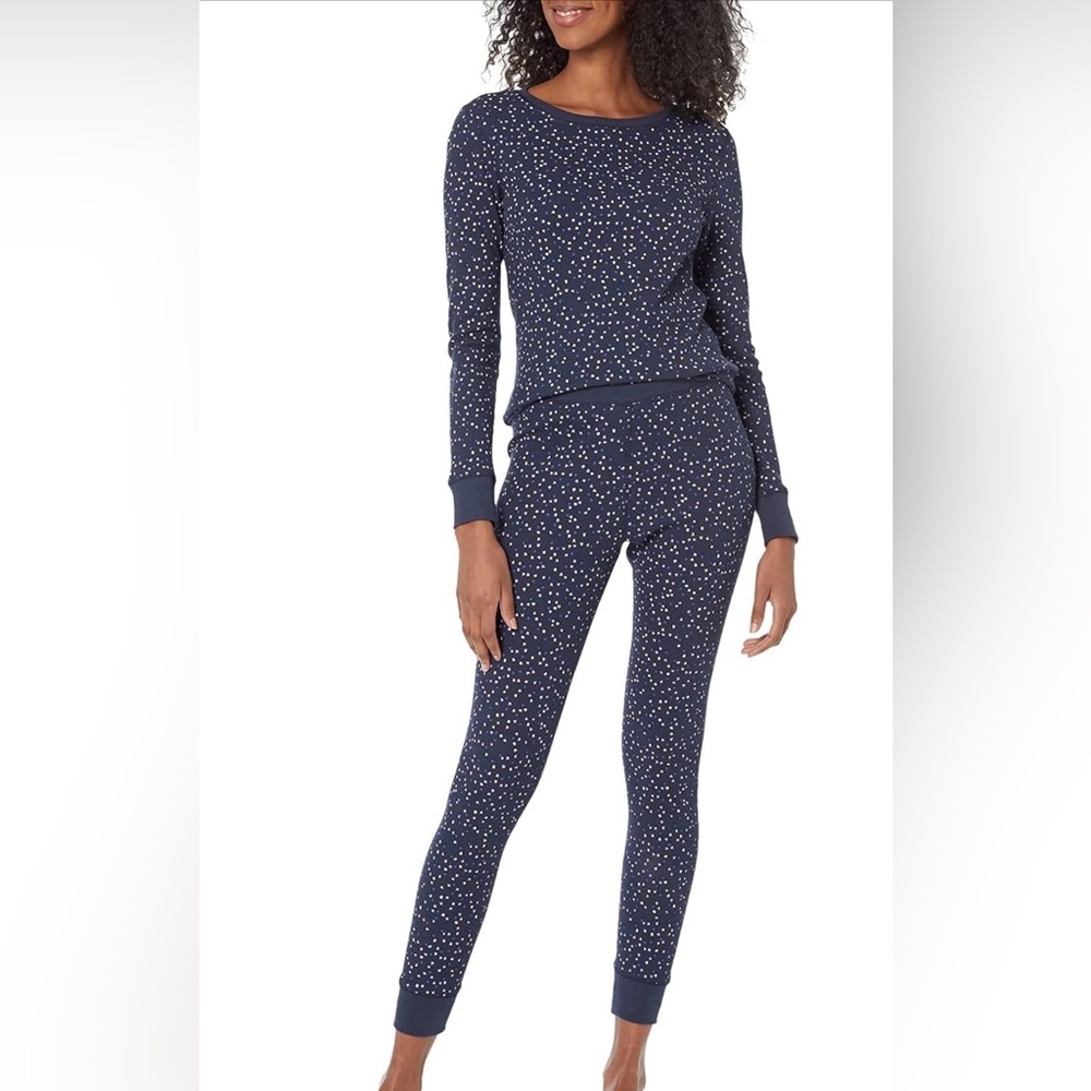 NWT- Amazon Essentials Womens Waffle Snug Fit Pajama Set- US XS